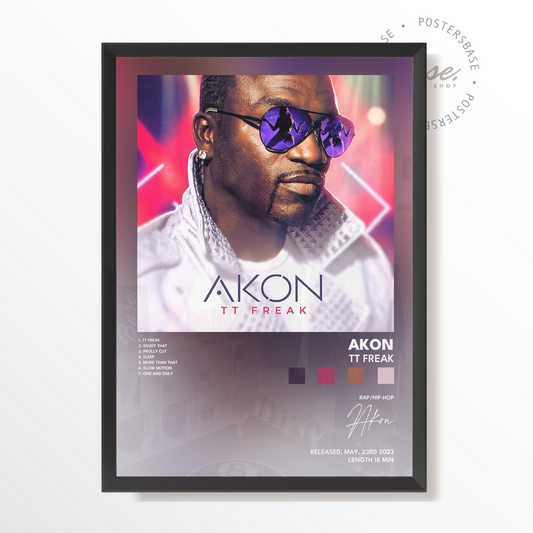 akon TT Freak poster