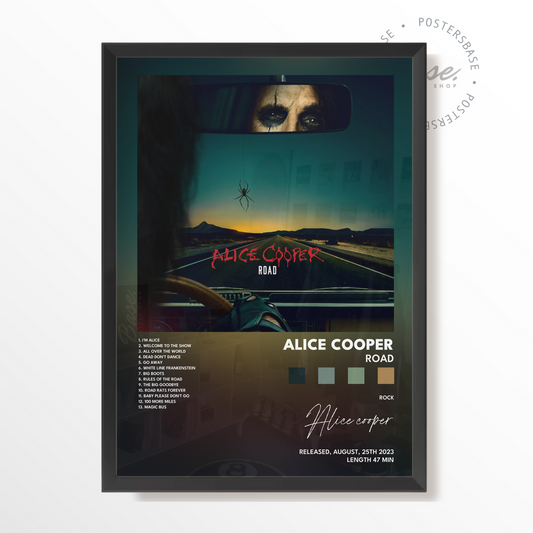 alice cooper Road poster