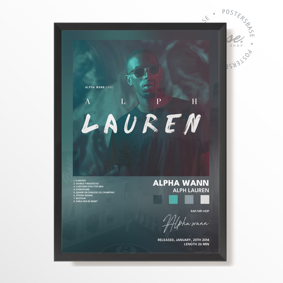 alpha wann Alph Lauren poster