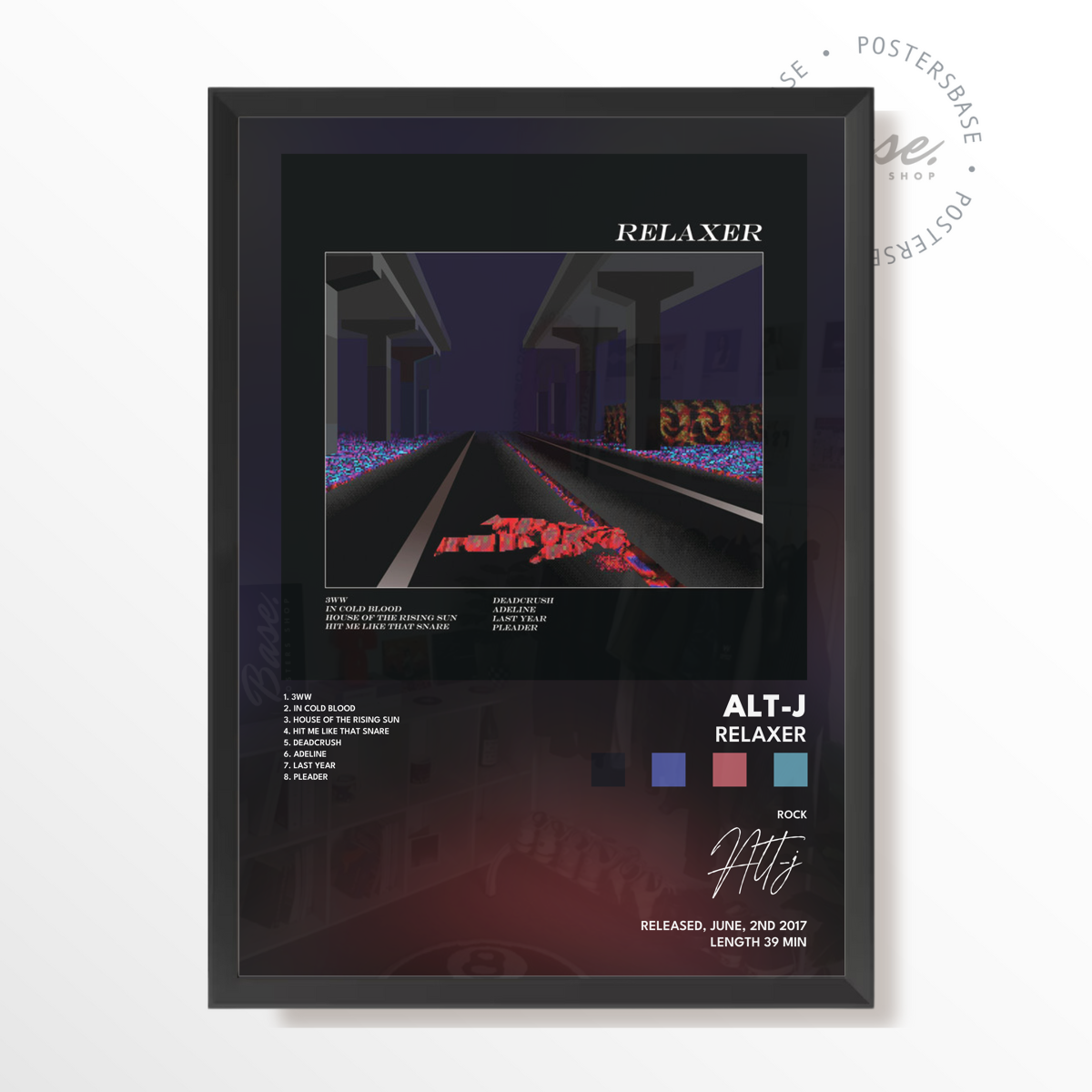 alt j RELAXER poster