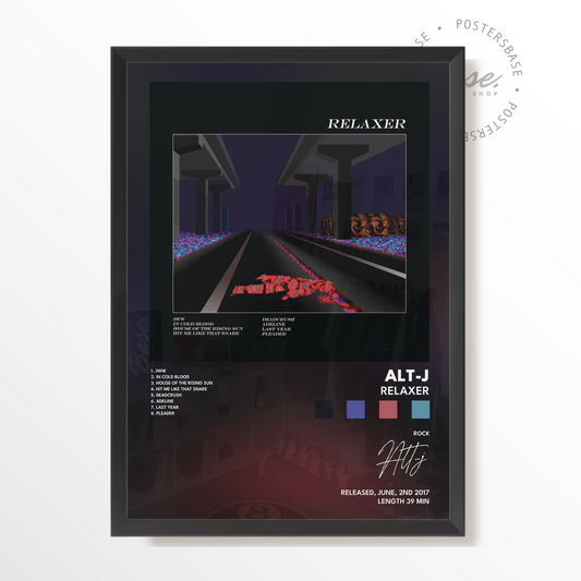 alt j RELAXER poster