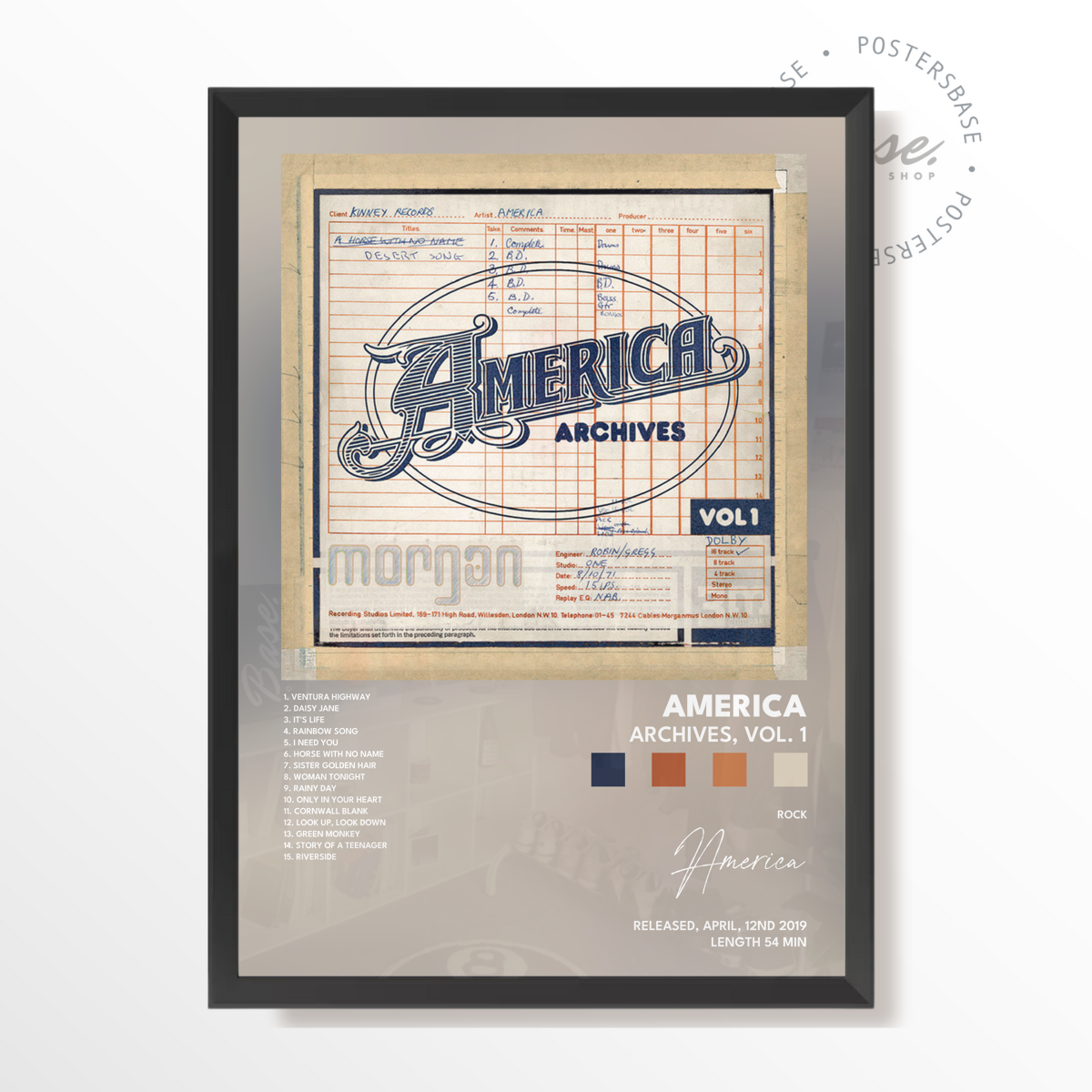 america Archives Vol 1 poster