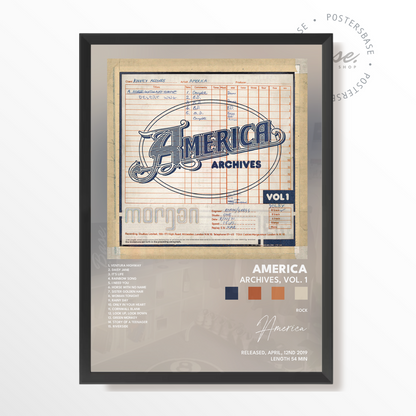 america Archives Vol 1 poster