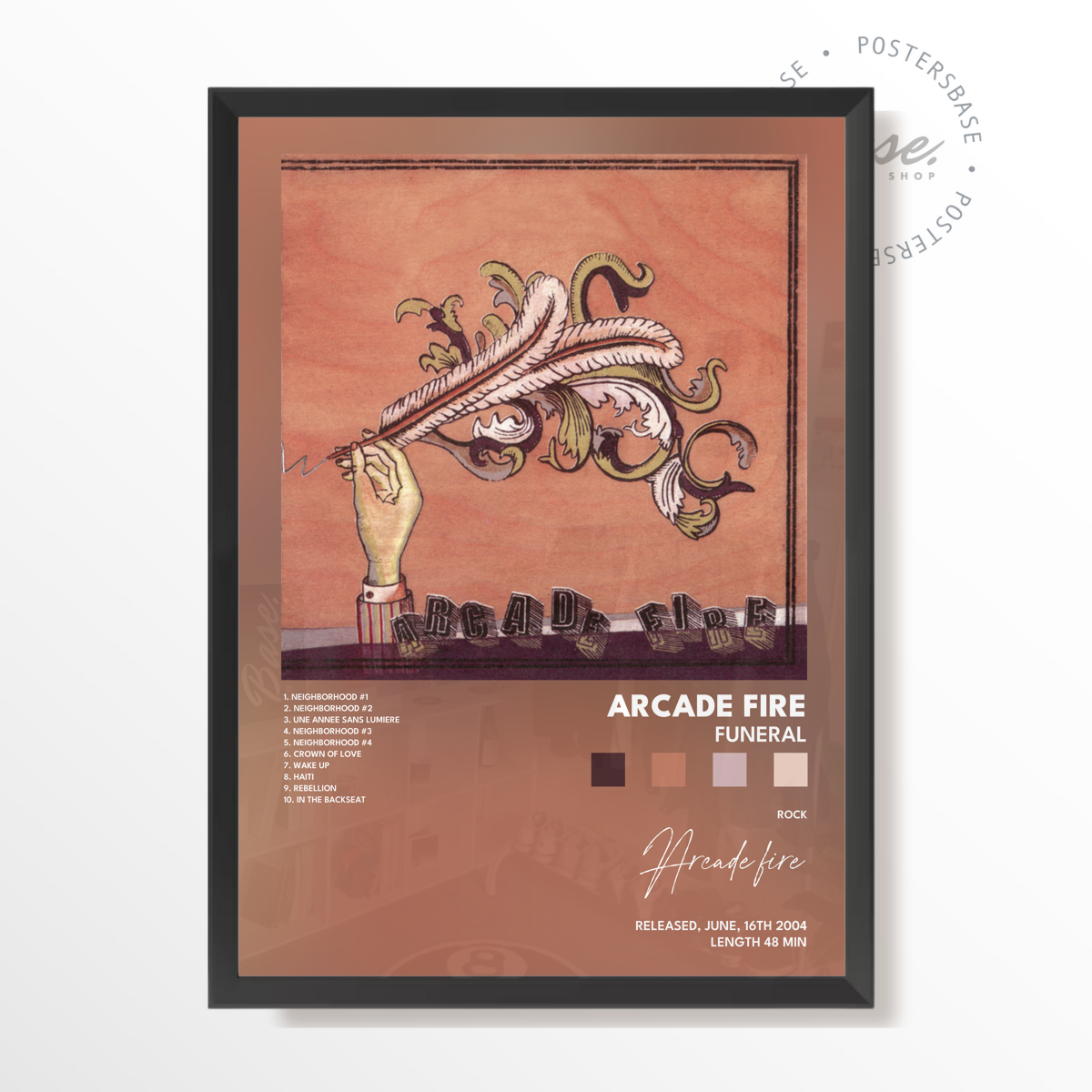 arcade fire Funeral poster