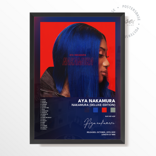 aya nakamura NAKAMURA Deluxe Edition poster