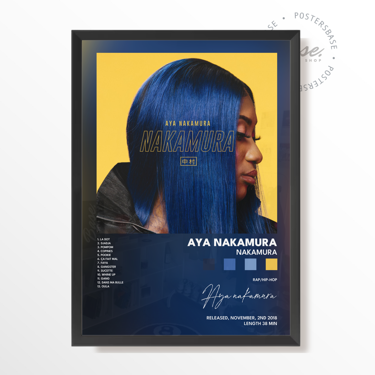 aya nakamura NAKAMURA poster