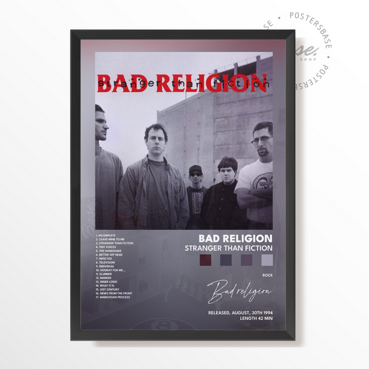 bad religion Stranger Than Fiction poster