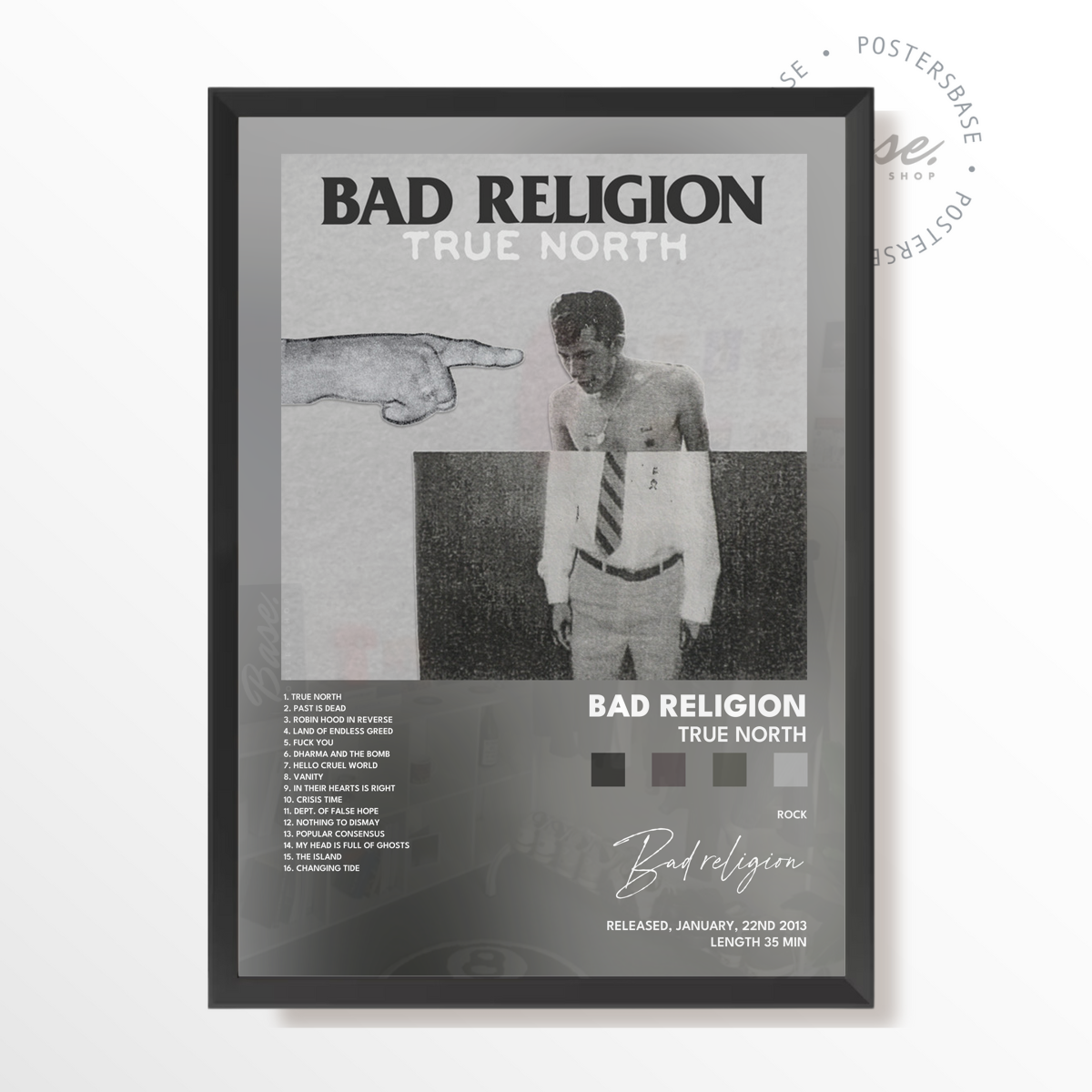 bad religion True North poster