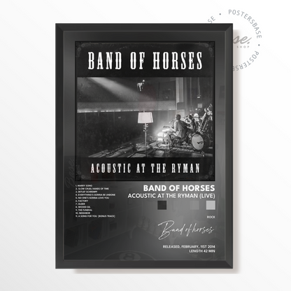 band of horses Acoustic at The Ryman Live poster