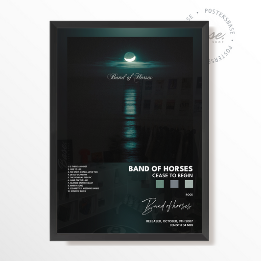 band of horses Cease To Begin poster