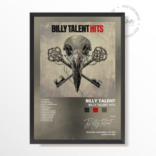 billy talent Billy Talent Hits poster