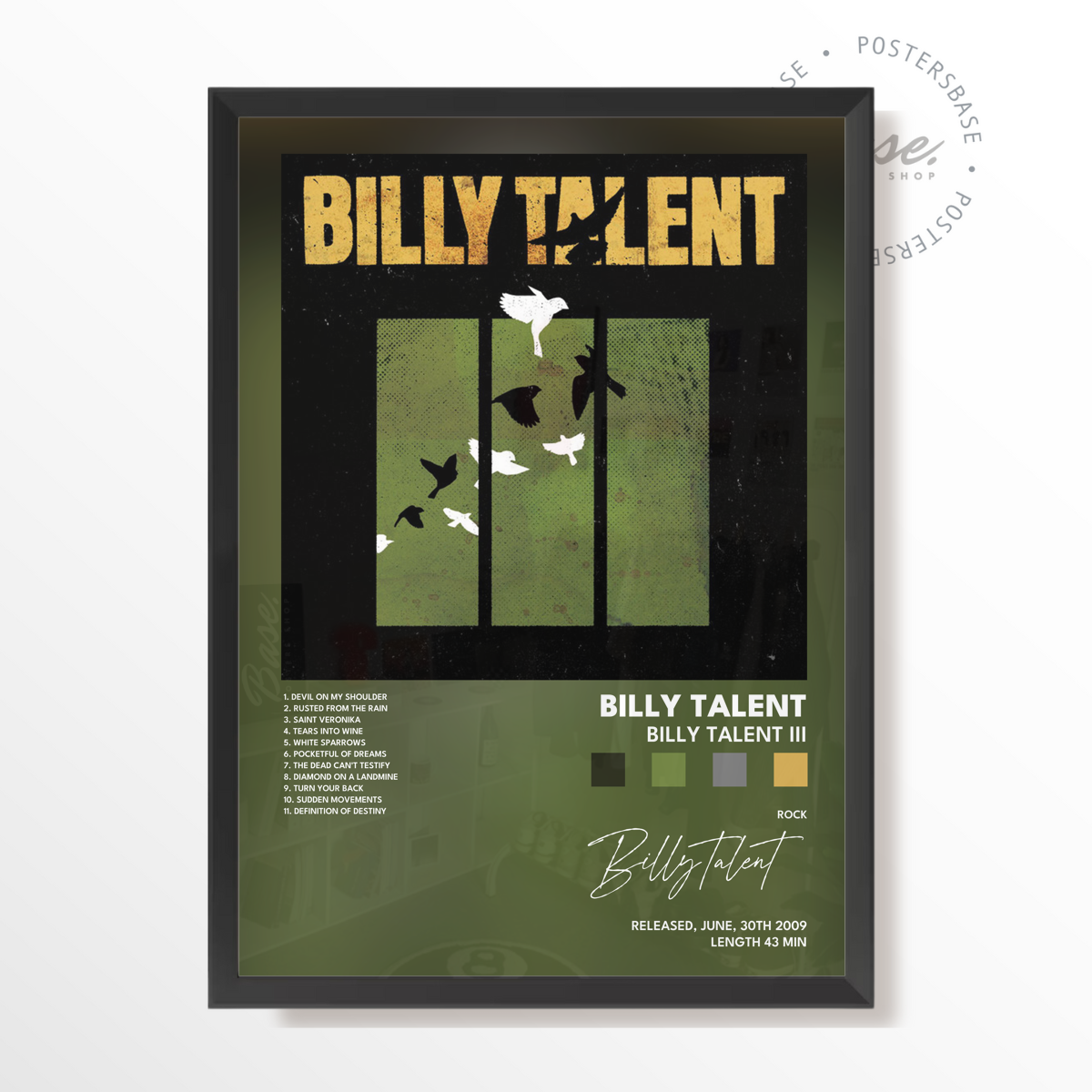 billy talent Billy Talent III poster