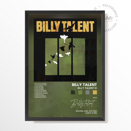 billy talent Billy Talent III poster