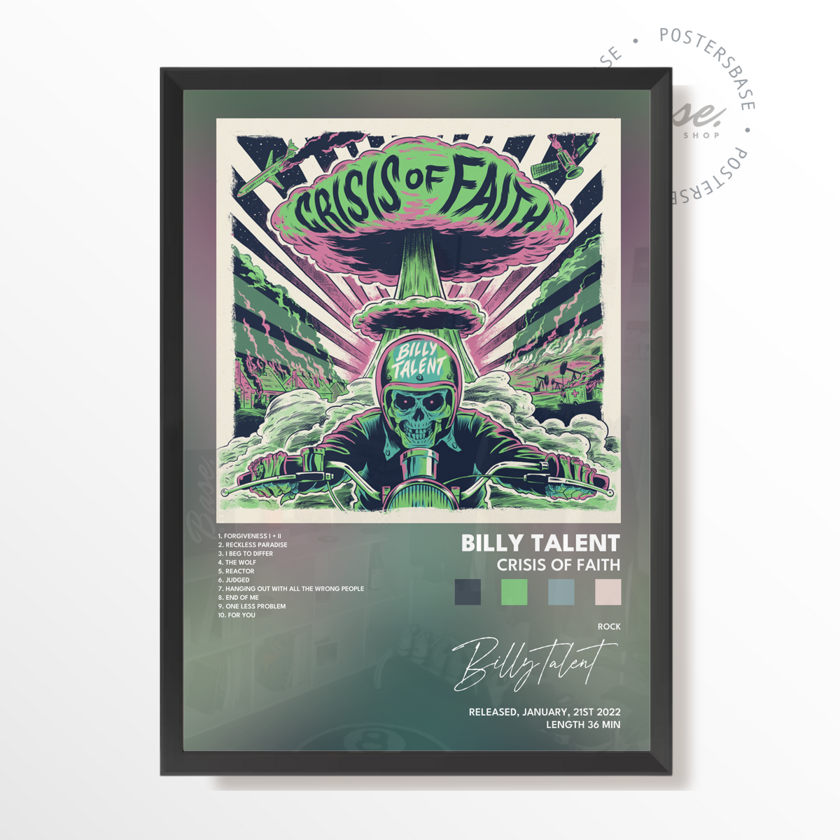 billy talent Crisis Of Faith poster