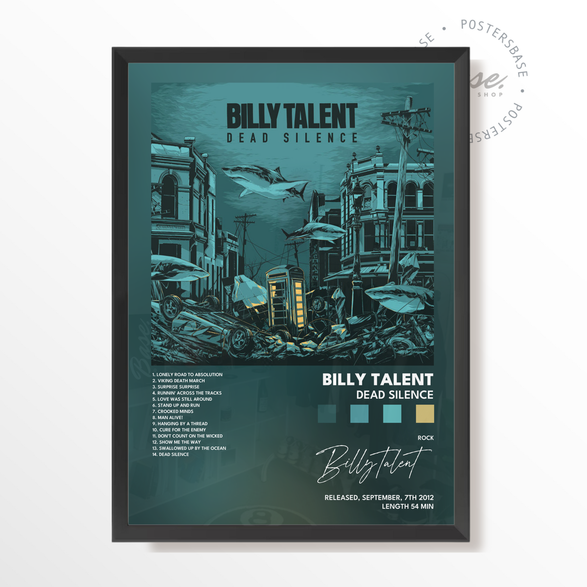 billy talent Dead Silence poster