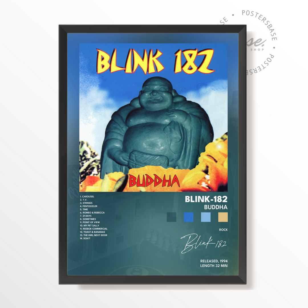 Blink 182 buddha shirt on sale