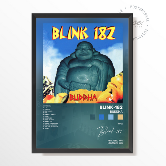 blink 182 Buddha poster