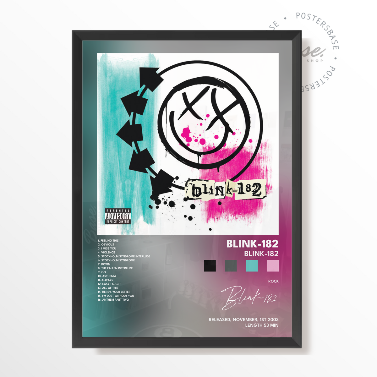 blink 182 blink 182 poster