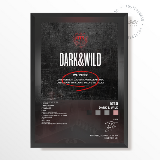 bts Dark  Wild