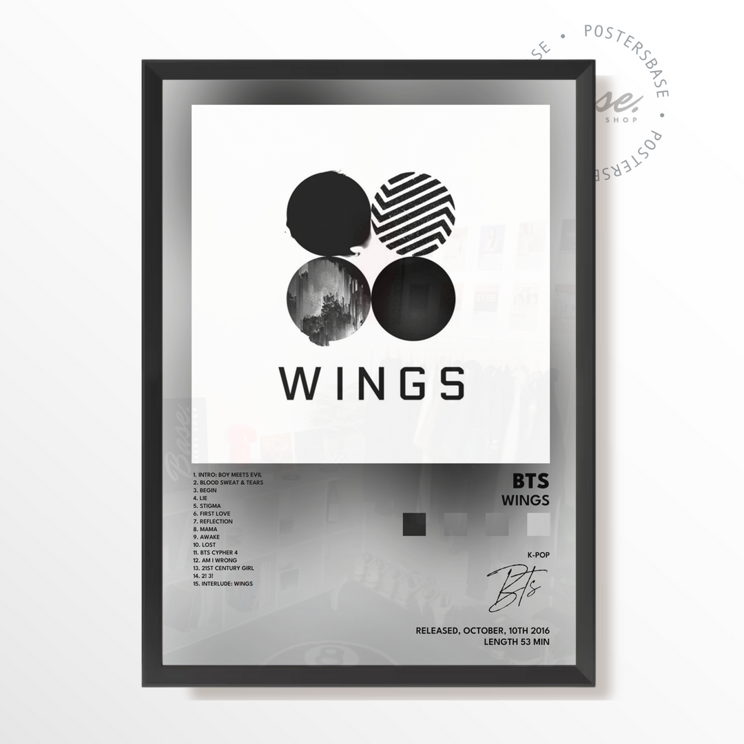 【激レア】 BTS WINGS  公式　ポスター　セット K-POP Posters of bts Wings – from 11.95€ | Free Shipping – Posters
