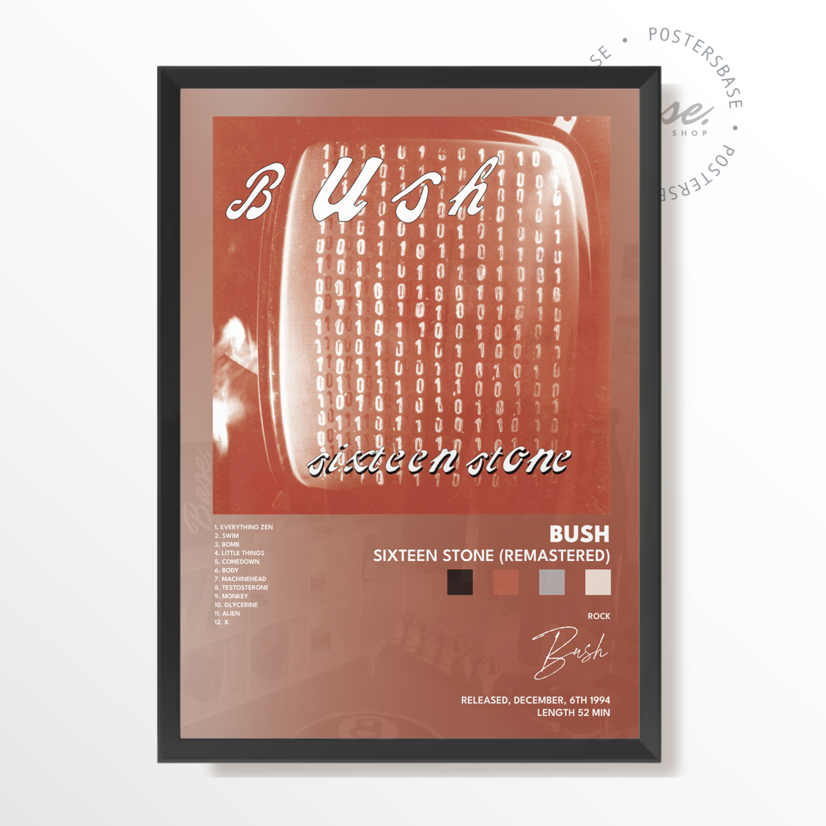 bush Sixteen Stone Remastered poster