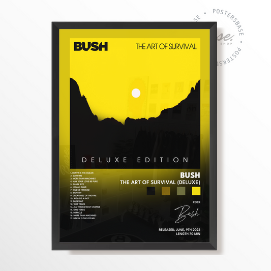 bush The Art Of Survival Deluxe poster