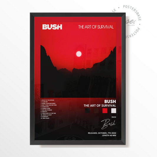 bush The Art Of Survival poster