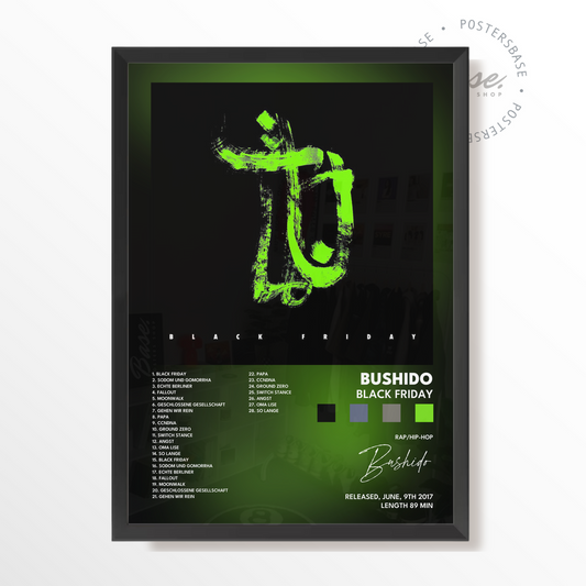 bushido Black Friday poster