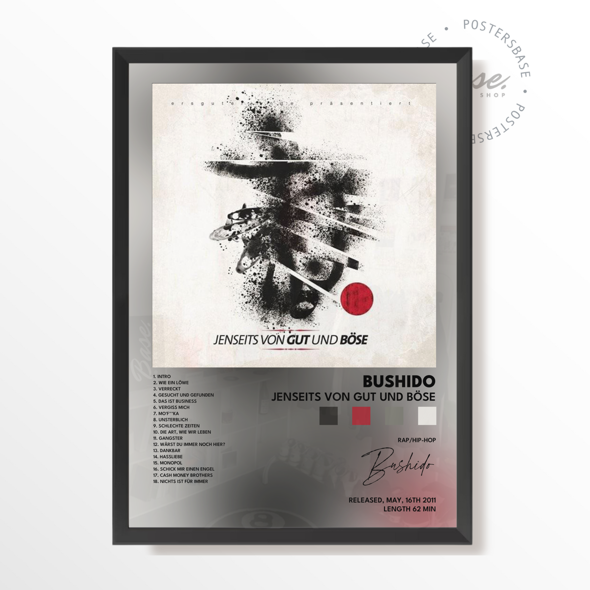 bushido Jenseits von Gut und Böse poster