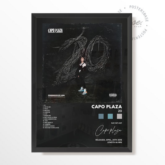 capo plaza 20 poster