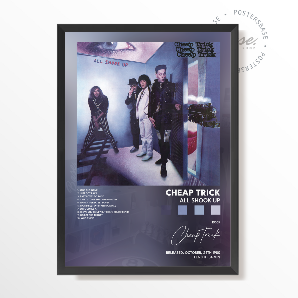 cheap trick All Shook Up poster