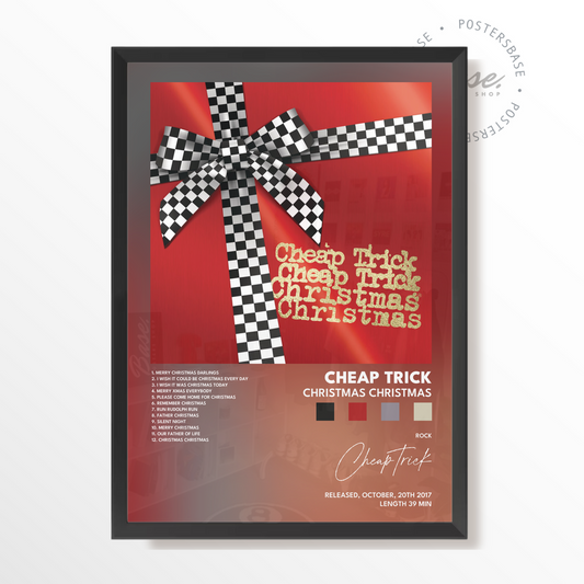 cheap trick Christmas Christmas poster