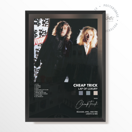 cheap trick Lap Of Luxury poster