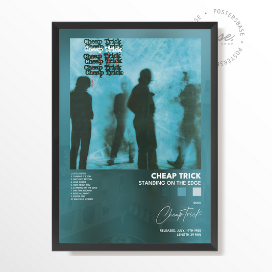 cheap trick Standing On The Edge poster