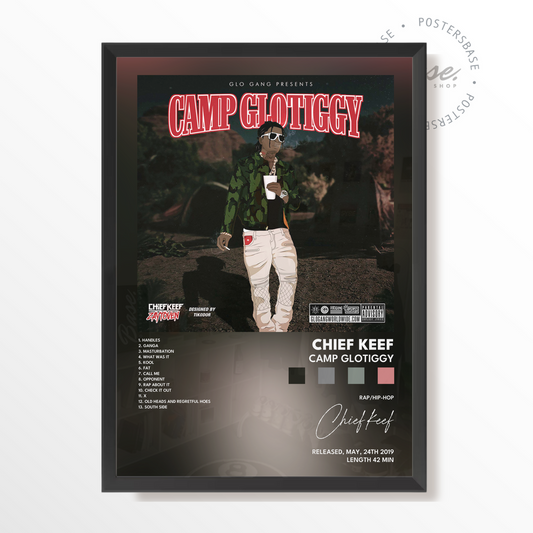 chief keef Camp GloTiggy poster