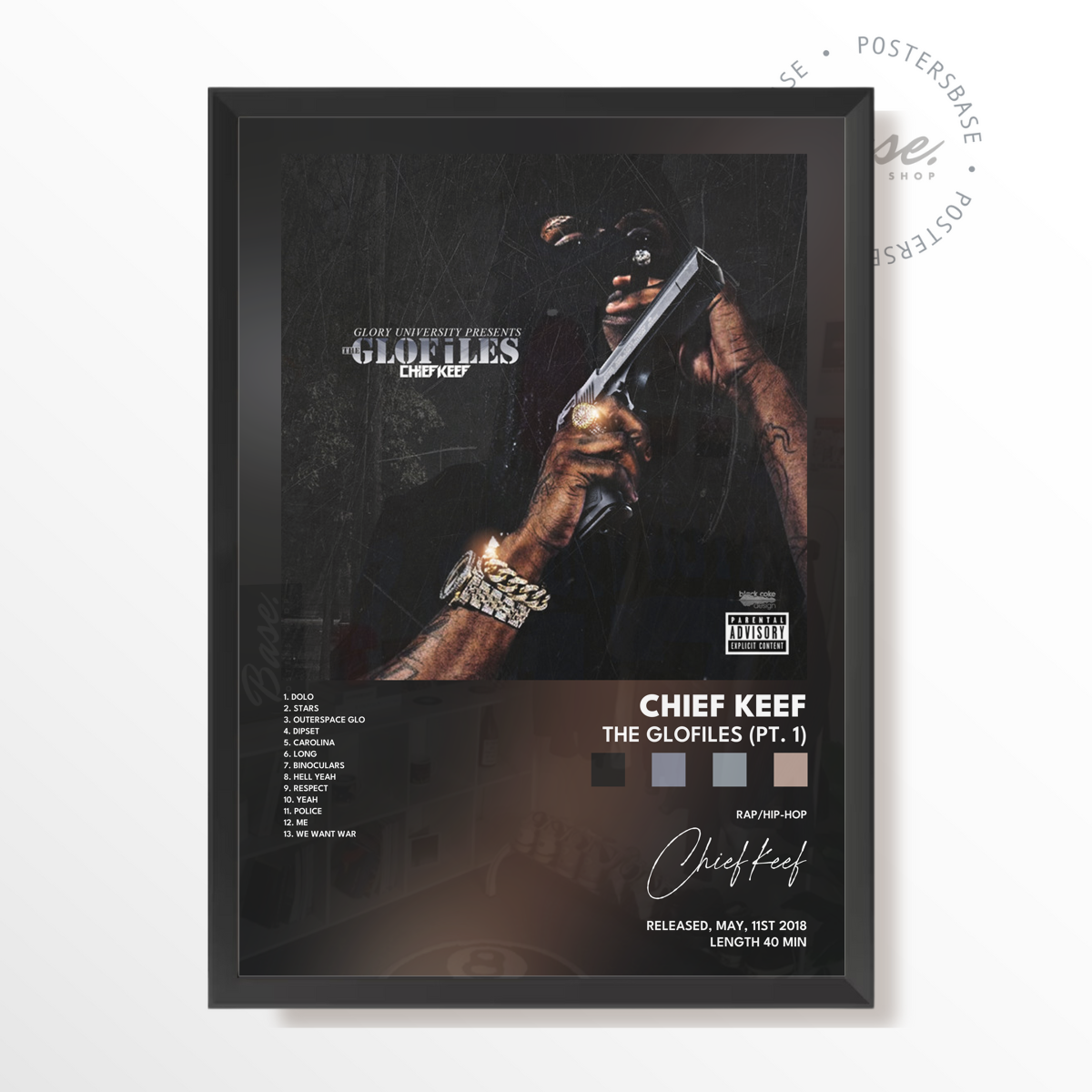 chief keef The GloFiles Pt 1 poster