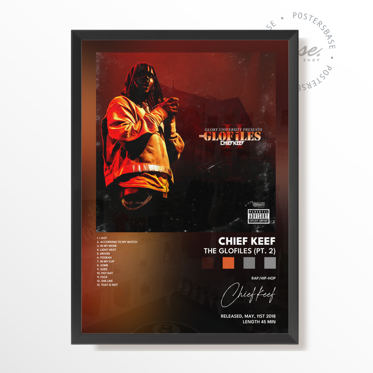 chief keef The GloFiles Pt 2 poster