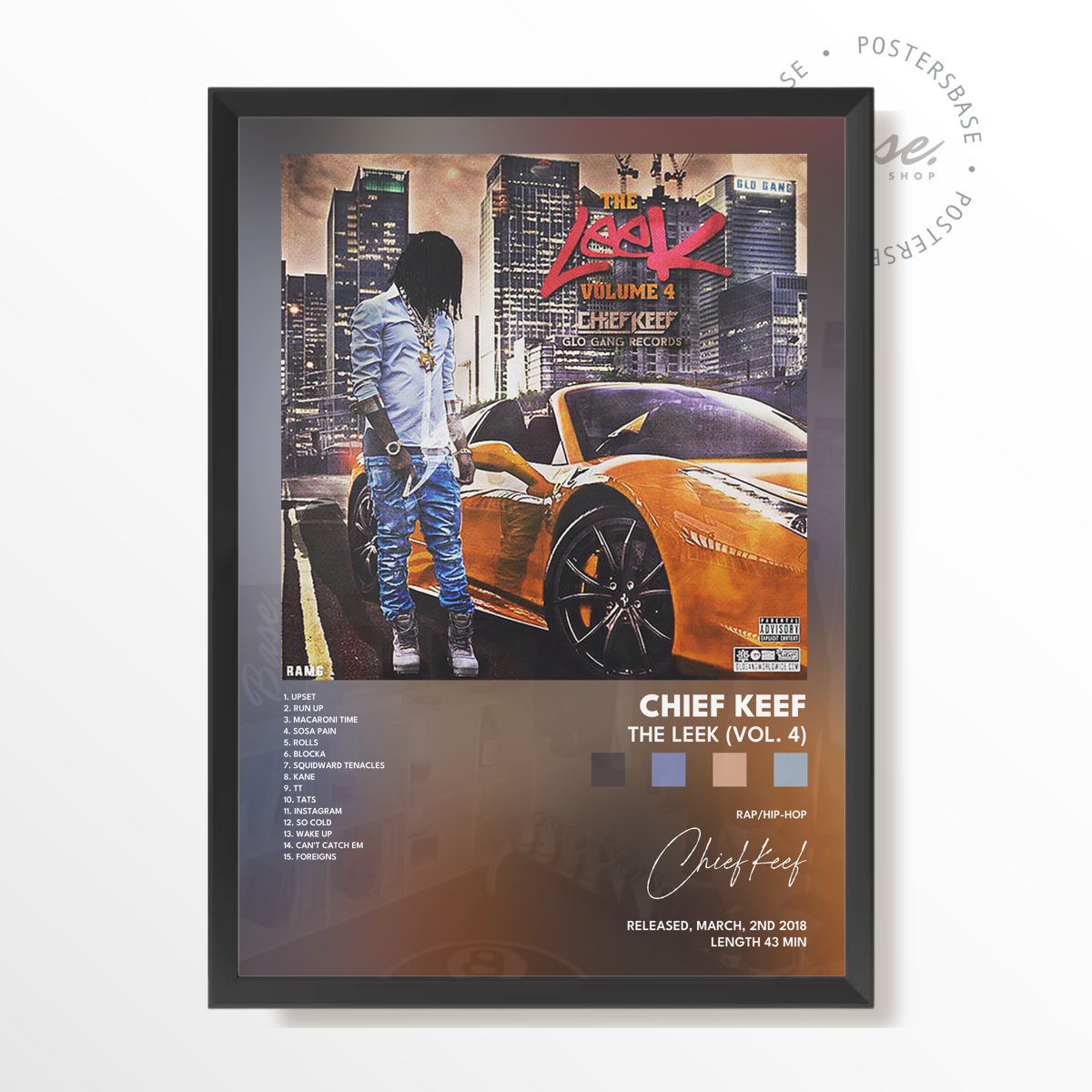 chief keef The Leek Vol 4 poster