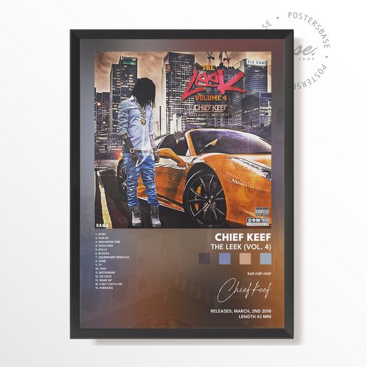 chief keef The Leek Vol 4 poster