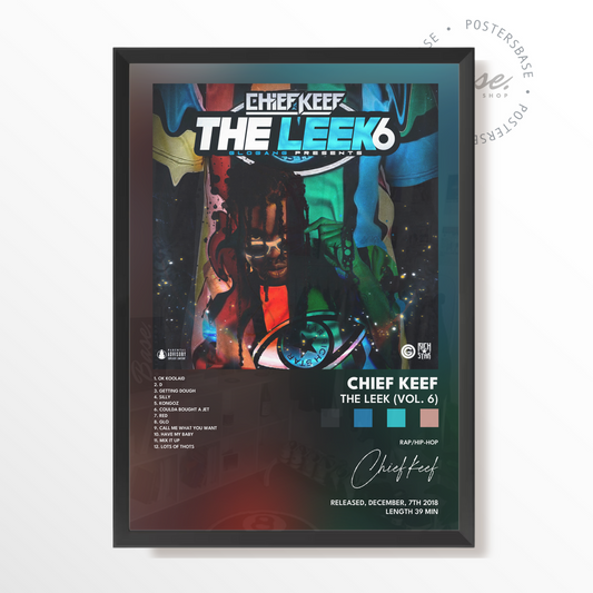 chief keef The Leek Vol 6 poster