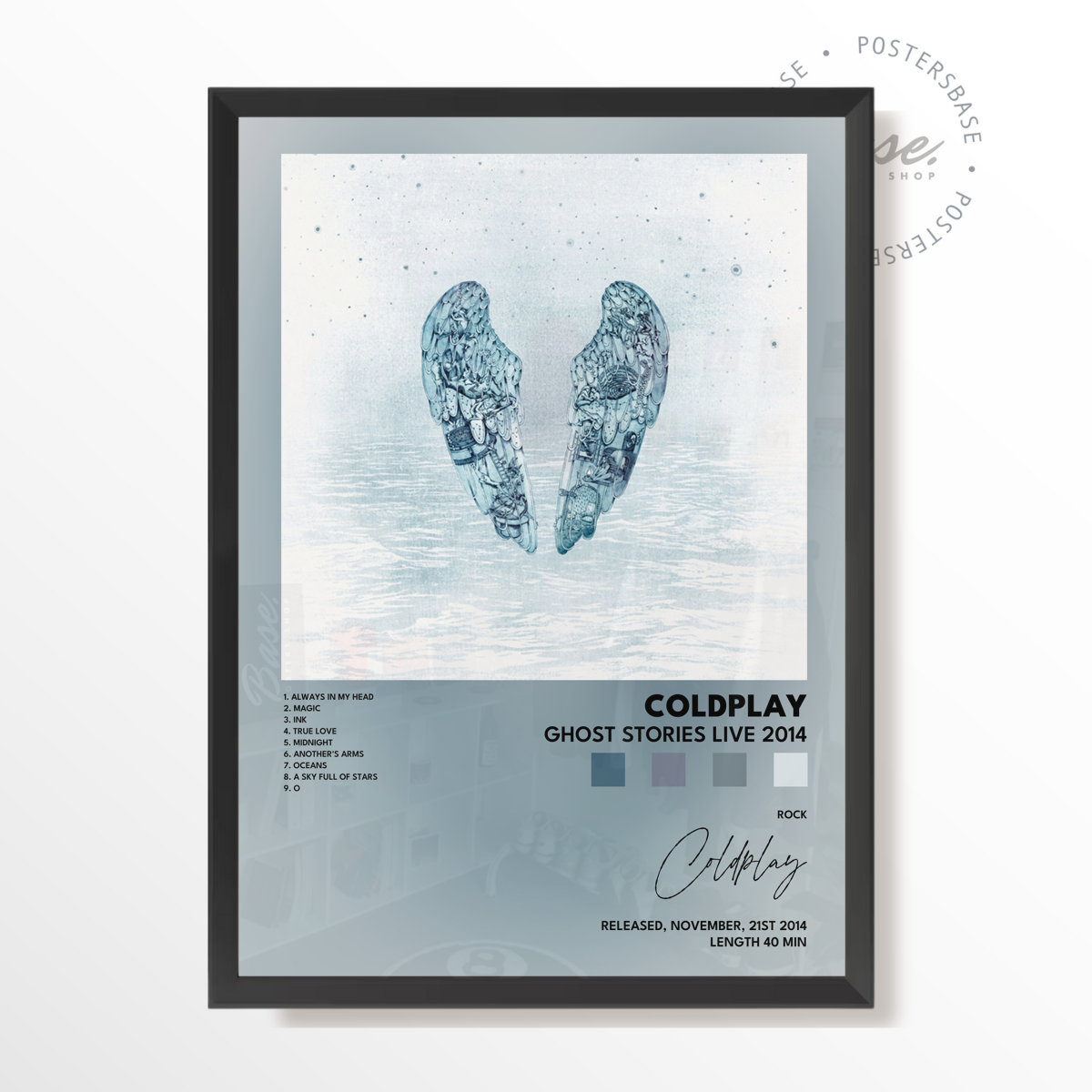 coldplay Ghost Stories Live 2014 poster