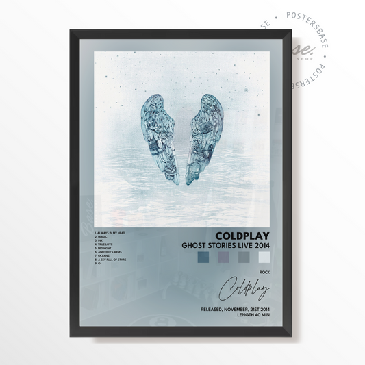 coldplay Ghost Stories Live 2014 poster