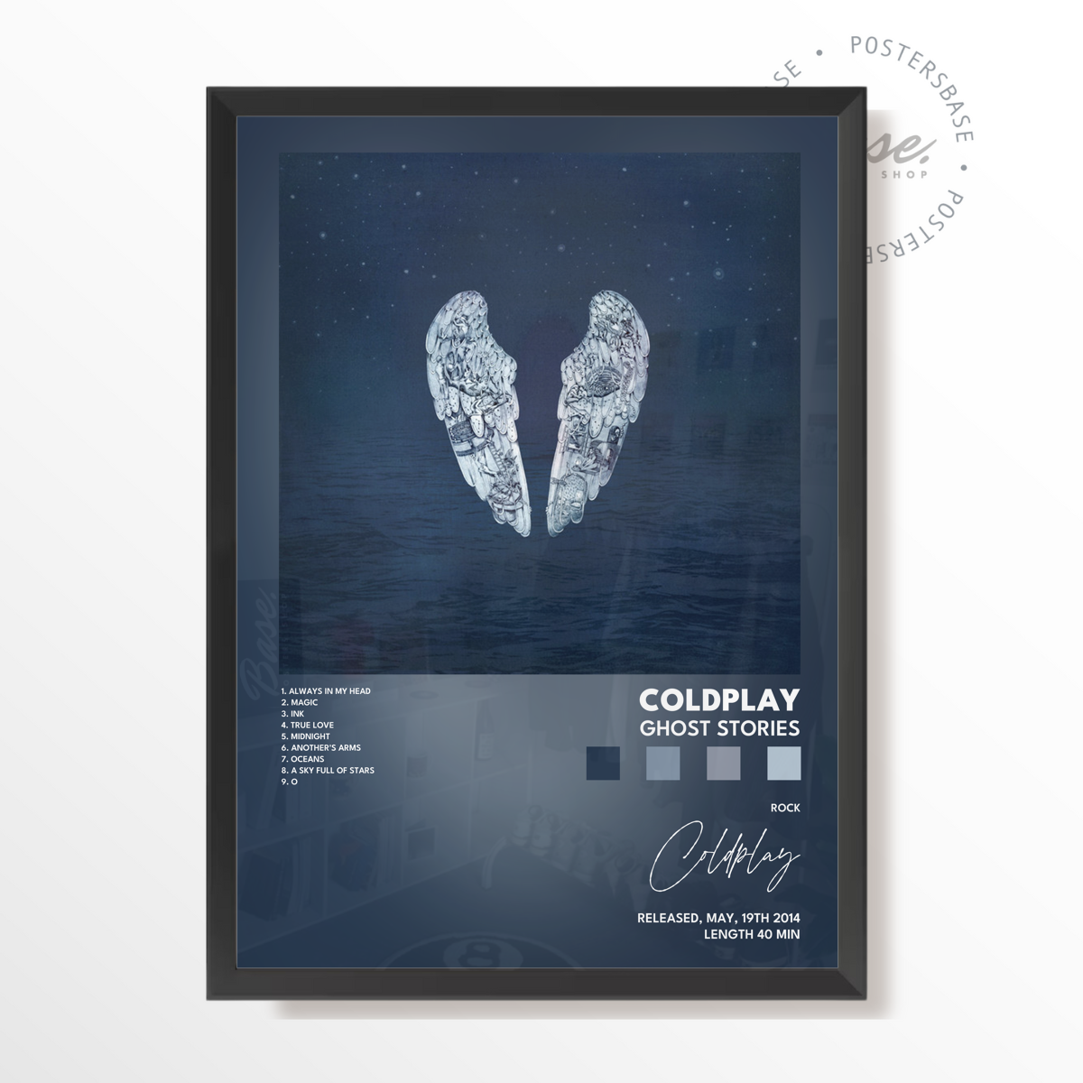 coldplay Ghost Stories poster