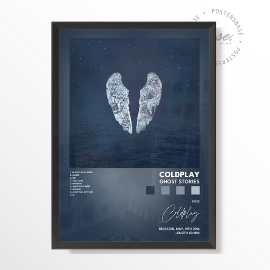 coldplay Ghost Stories poster