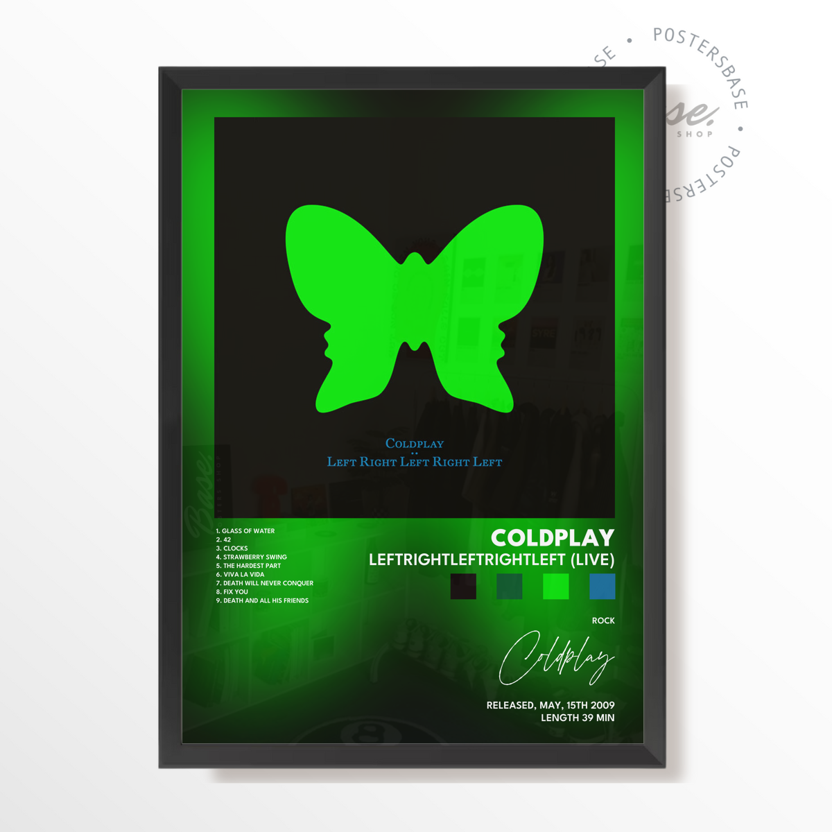 coldplay LeftRightLeftRightLeft Live poster