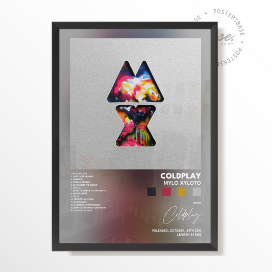 coldplay Mylo Xyloto poster