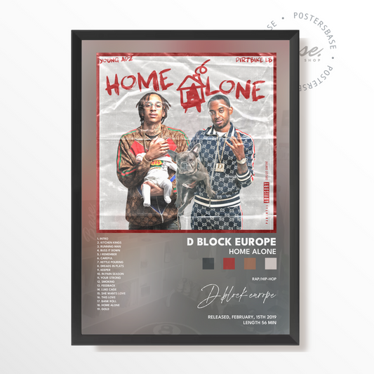 d block europe Home Alone poster