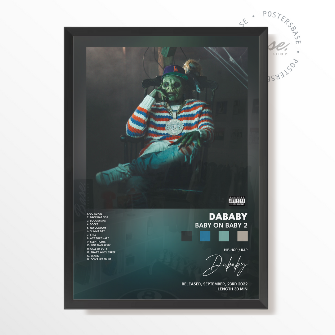dababy Baby On Baby A4 Without Frame - Main Image