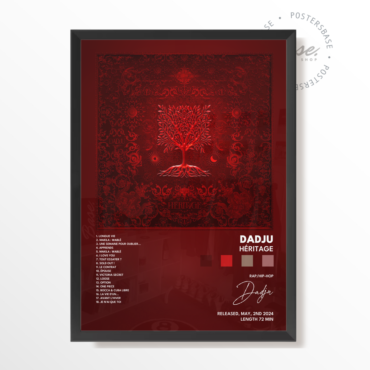 dadju HÉRITAGE poster