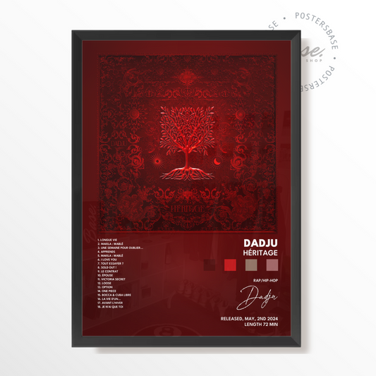 dadju HÉRITAGE poster